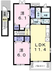 ラゴーア・アネシスⅤの間取り画像