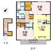 BRYANT PARK Aの間取り画像