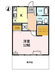 ブルーヒルズの間取り画像