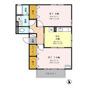 エスポワール富竹 A/B/Cの間取り画像