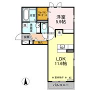 チャス レジデンス Ⅱの間取り画像