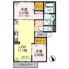 メルベーユMの間取り画像