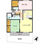 セジュール山陽の間取り画像