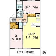 トゥールモンドの間取り画像