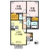ディンプルの間取り画像