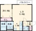 SEELE有明(ゼーレ有明)の間取り画像