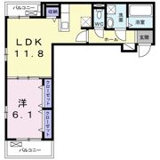 プランドール湘南の間取り画像