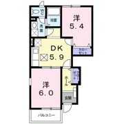 ピュア ミキ Bの間取り画像