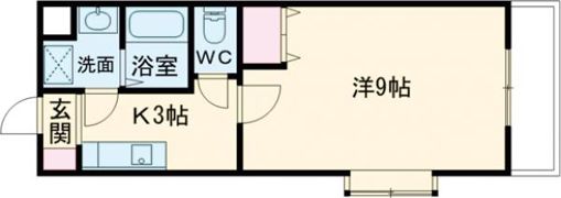 ハミング愛野の間取り画像