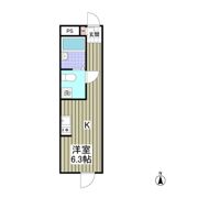 メゾンアルピナ北千住の間取り画像