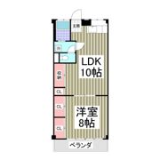 パークワイズ草加 旧サタカコーポの間取り画像