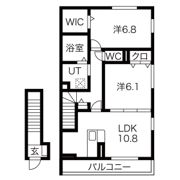 ベルフィオーレ平田の間取り画像