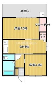 高橋アパートの間取り画像