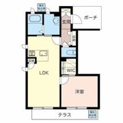 フルール駅南の間取り画像