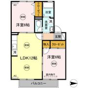 ブランシェ本生の間取り画像