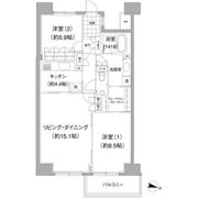 アビティ目黒の間取り画像