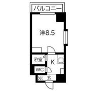 ルミナス名駅の間取り画像