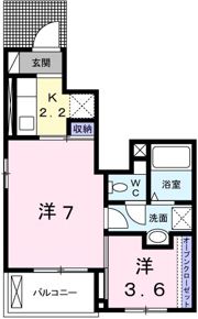 カーサ・プレッソの間取り画像