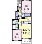 シャルマン オーブの間取り画像