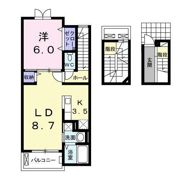 belle・88の間取り画像