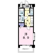 イーストヒルの間取り画像