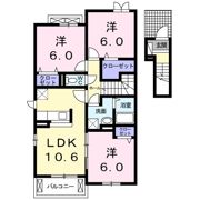 クレマチス A棟の間取り画像