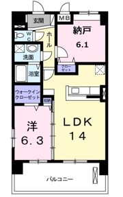 メゾン・ド・プリュネの間取り画像