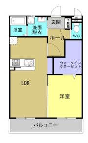 エステート八景水谷の間取り画像