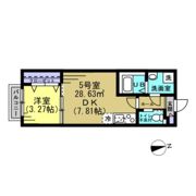 ヴィラ北松戸の間取り画像