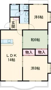 カーサカジマⅢの間取り画像