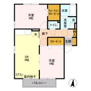 ザ・ハウス野田 Ⅱの間取り画像