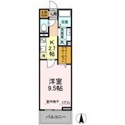 ベル フロレゾンの間取り画像