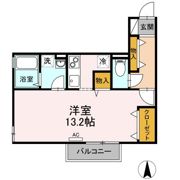 カサブランカの間取り画像