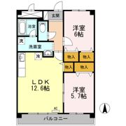 Kーcity葦高の間取り画像