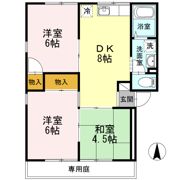 ファミール三好 A棟の間取り画像