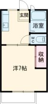 ユーハイツ(西川田)の間取り画像