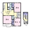 アーバンビレッジBの間取り画像