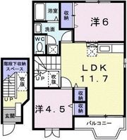 クレストール21の間取り画像