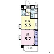 スカイエル長尾の間取り画像