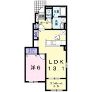 メゾンフラワーの間取り画像