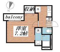 ISフィオーレ天台の間取り画像