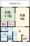 アベェニールの間取り画像