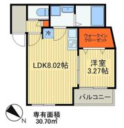 ルピナス北松戸の間取り画像