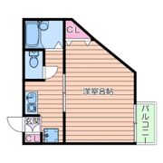 ライフハイム須賀の間取り画像