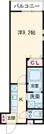 フジパレス岩田町ノースの間取り画像