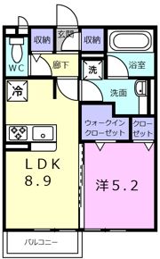 ル・パルファンの間取り画像