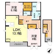 パークドプランタン Dの間取り画像