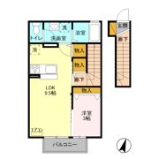 スター フォール Cの間取り画像