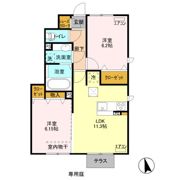 フェニックスの間取り画像