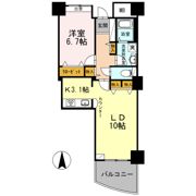 品川シーサイドビュータワー Ⅱの間取り画像